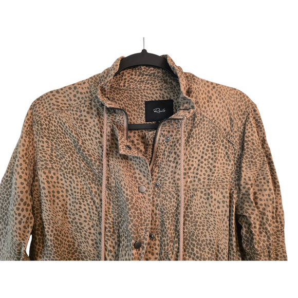 Rails Tawny Leopard Print Jacket Size Small - Picture 3 of 14